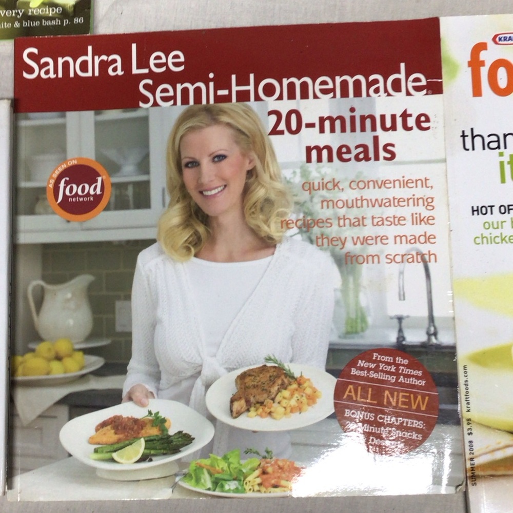 Semi-Homemade 20-Minute Meals Cookbook - Red Cover